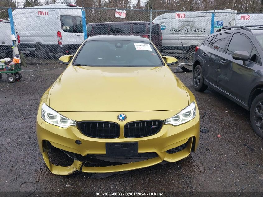 2015 BMW M4 VIN: WBS3R9C5XFK333276 Lot: 38668883