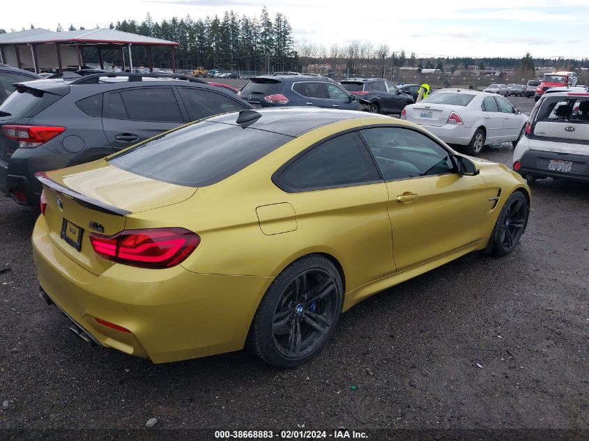 2015 BMW M4 VIN: WBS3R9C5XFK333276 Lot: 38668883