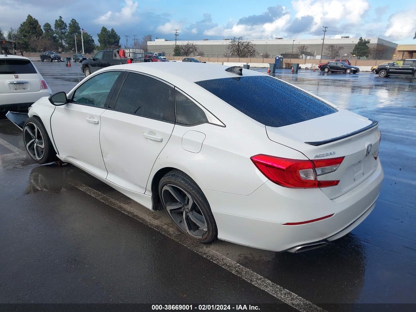 VIN 1HGCV1F35MA001667 2021 HONDA ACCORD SPORT