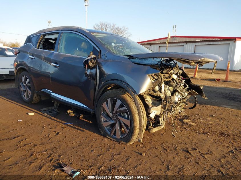 2021 Nissan Murano Sl Intelligent Awd VIN: 5N1AZ2CS2MC118747 Lot: 38669107