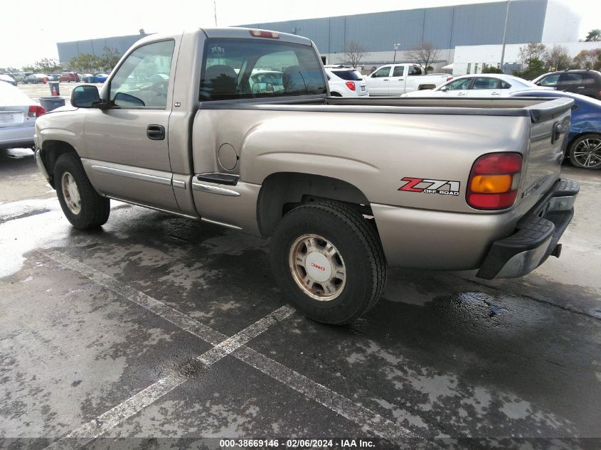 2001 GMC Sierra 1500 Sle VIN: 1GTEK14T41Z331283 Lot: 38669146