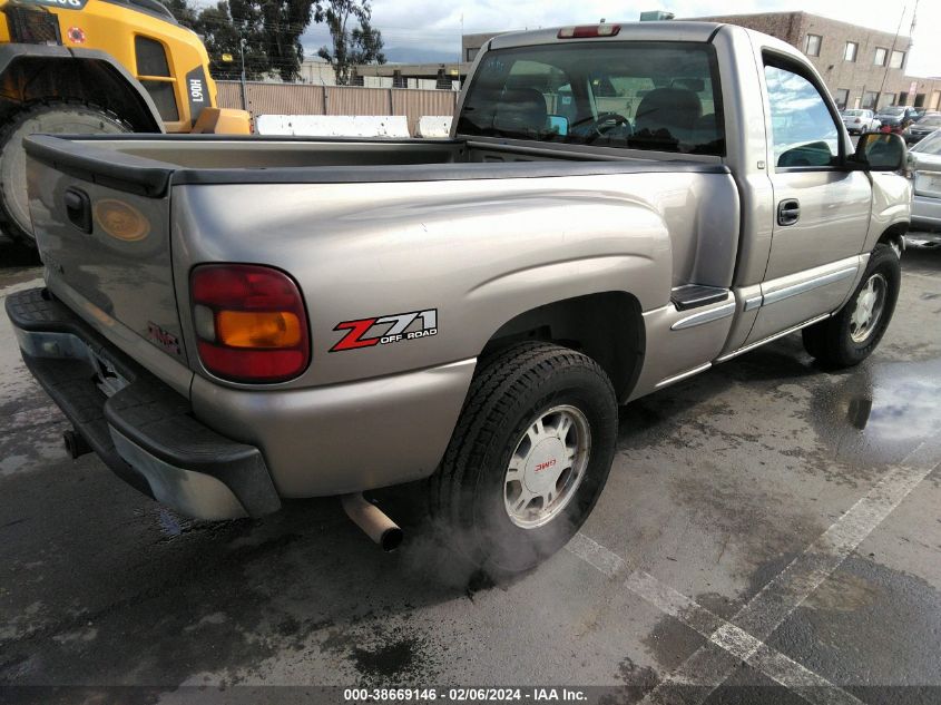 2001 GMC Sierra 1500 Sle VIN: 1GTEK14T41Z331283 Lot: 38669146