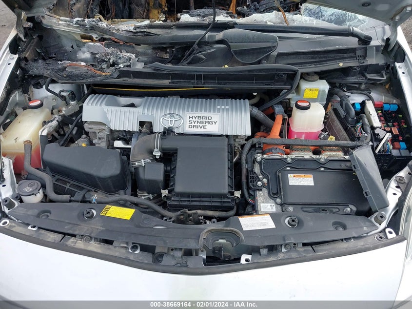 2015 TOYOTA PRIUS THREE - JTDKN3DU3F0449710