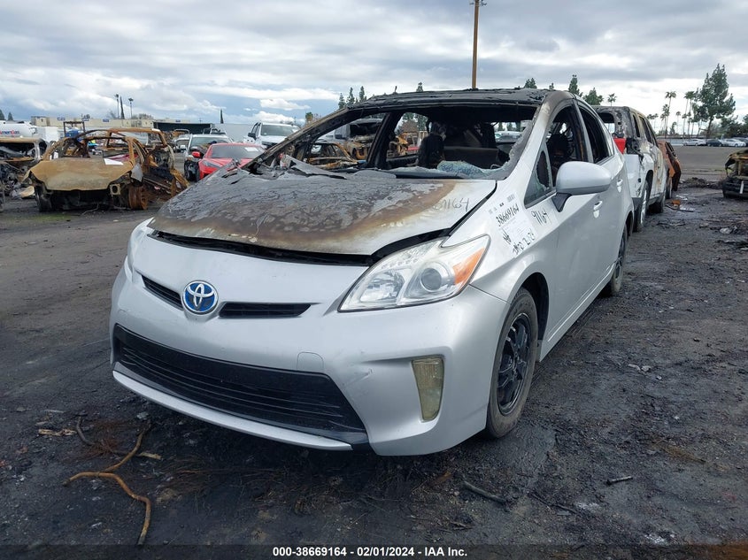 2015 TOYOTA PRIUS THREE - JTDKN3DU3F0449710