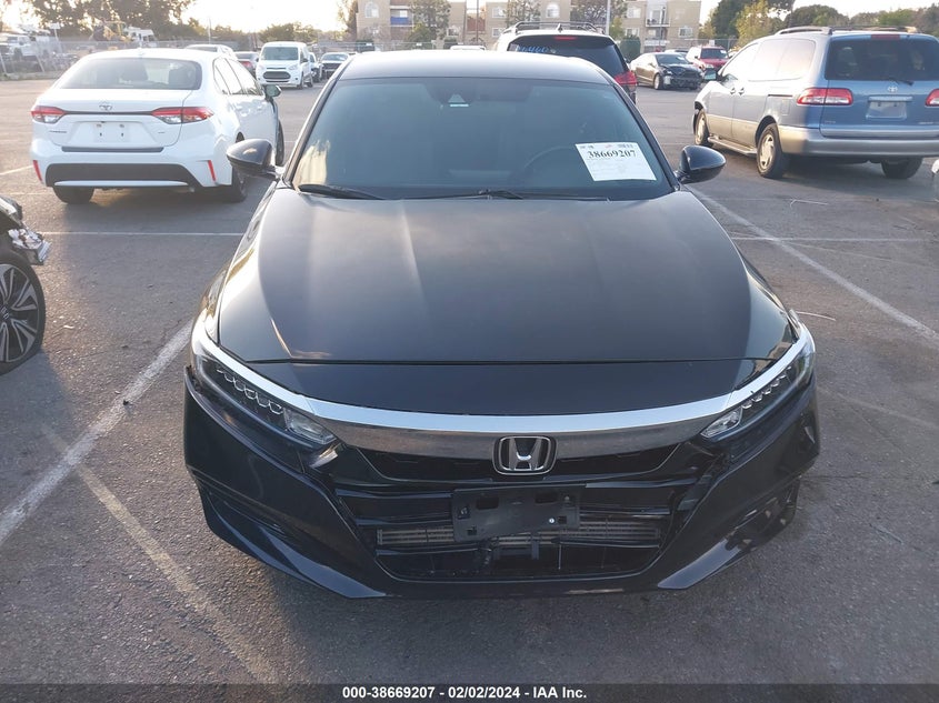 VIN 1HGCV1F30LA065694 2020 HONDA ACCORD SPORT
