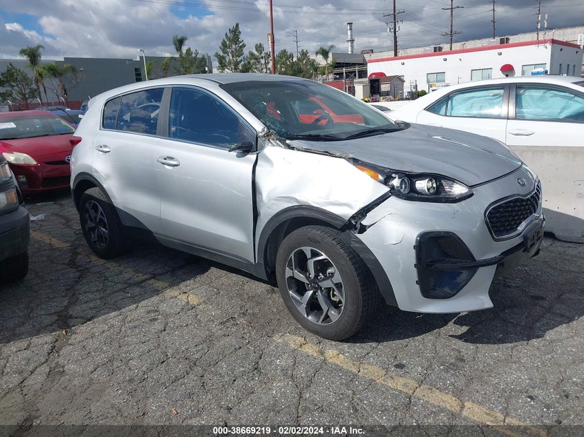 VIN KNDPM3AC6M7916627 2021 KIA SPORTAGE LX