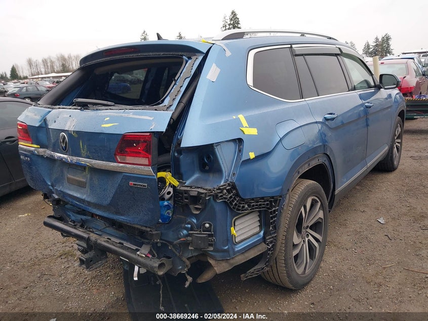VIN 1V2TR2CA7MC501909 2021 VOLKSWAGEN ATLAS 3.6L V6 SEL PREMIUM