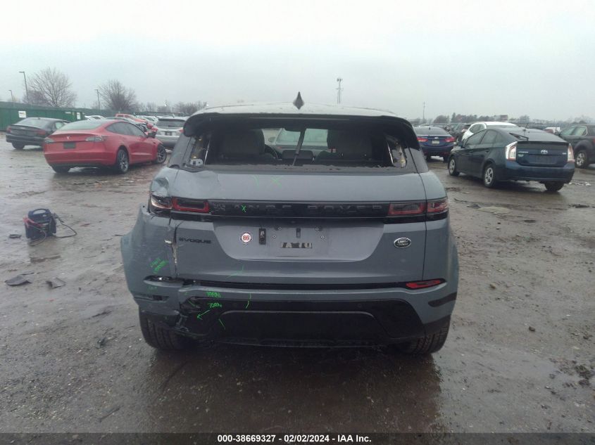 2022 Land Rover Range Rover Evoque Se VIN: SALZP2FX8NH165976 Lot: 38669327