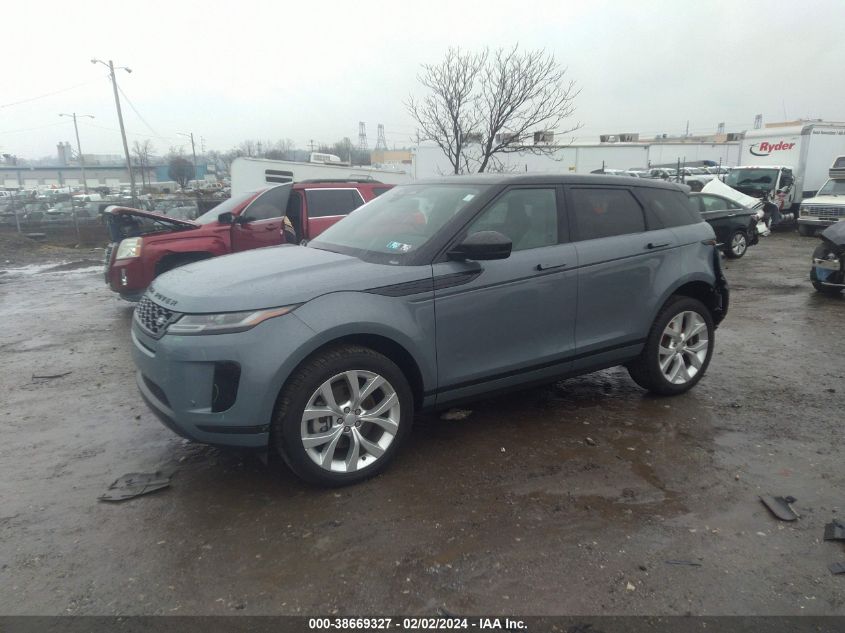 2022 Land Rover Range Rover Evoque Se VIN: SALZP2FX8NH165976 Lot: 38669327