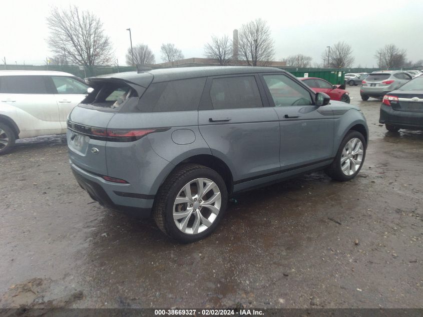 2022 Land Rover Range Rover Evoque Se VIN: SALZP2FX8NH165976 Lot: 38669327