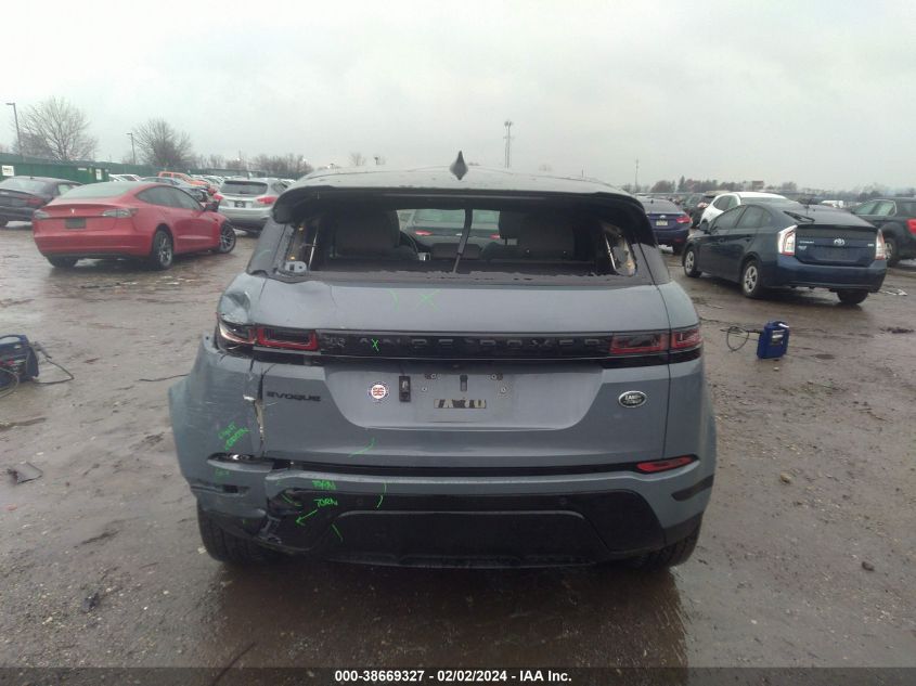 2022 Land Rover Range Rover Evoque Se VIN: SALZP2FX8NH165976 Lot: 38669327