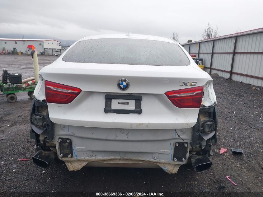 2016 BMW X6 xDrive50I VIN: 5UXKU6C59G0R34349 Lot: 38669336