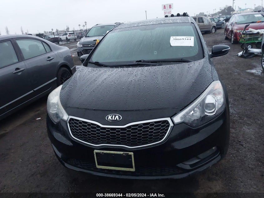 2016 KIA FORTE EX - KNAFZ4A88G5489396