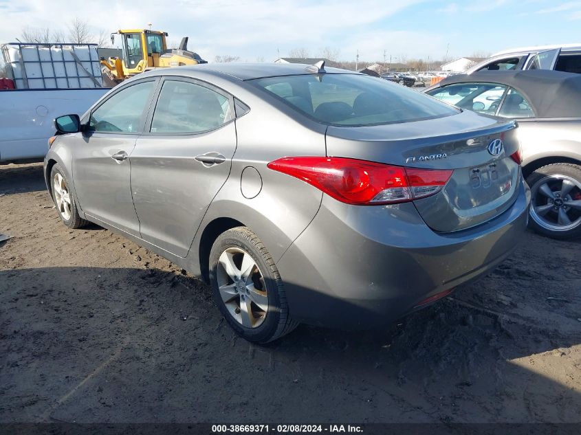 2013 Hyundai Elantra Gls VIN: 5NPDH4AE7DH218246 Lot: 38669371