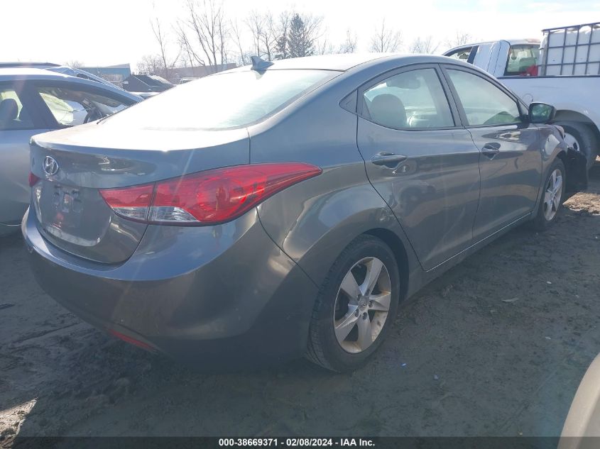 2013 Hyundai Elantra Gls VIN: 5NPDH4AE7DH218246 Lot: 38669371