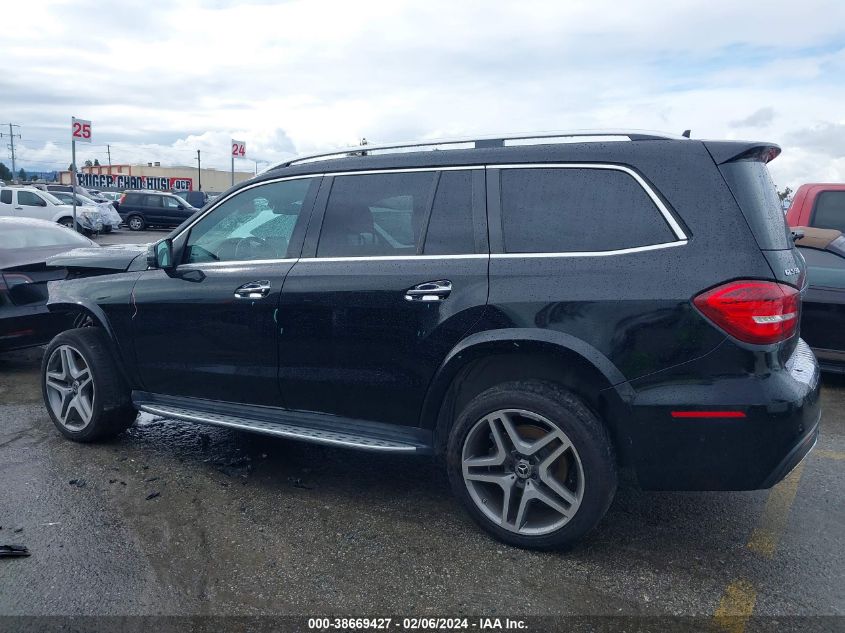 2017 Mercedes-Benz Gls 550 4Matic VIN: 4JGDF7DE4HA917832 Lot: 38669427