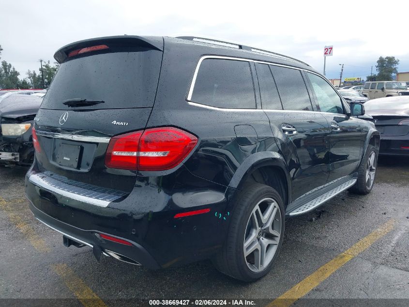 2017 Mercedes-Benz Gls 550 4Matic VIN: 4JGDF7DE4HA917832 Lot: 38669427