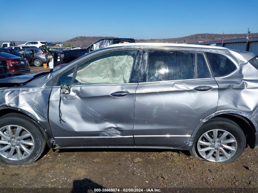 2020 Buick Envision Fwd Essence VIN: LRBFXCSA7LD212130 Lot: 38669574