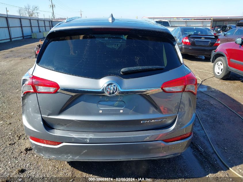 2020 Buick Envision Fwd Essence VIN: LRBFXCSA7LD212130 Lot: 38669574