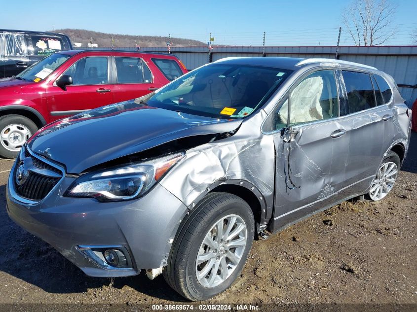 2020 Buick Envision Fwd Essence VIN: LRBFXCSA7LD212130 Lot: 38669574