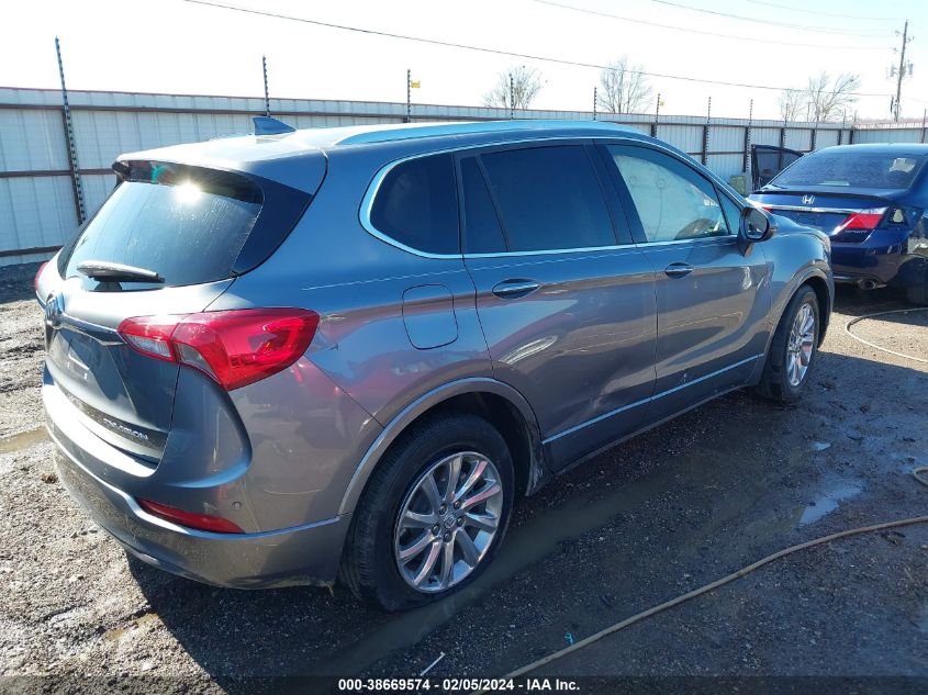 2020 Buick Envision Fwd Essence VIN: LRBFXCSA7LD212130 Lot: 38669574