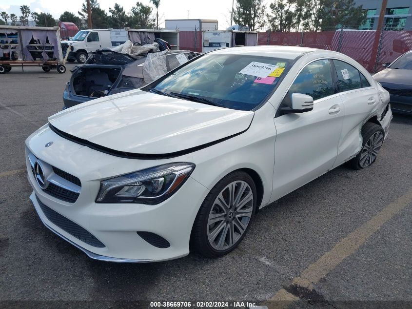 VIN WDDSJ4EB6JN574040 2018 MERCEDES-BENZ CLA no.2