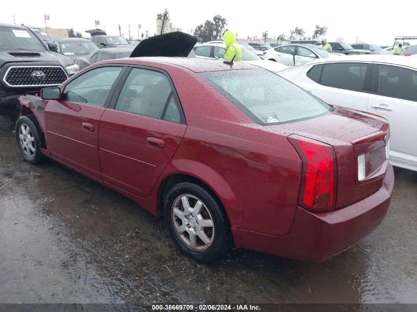 2006 Cadillac Cts Standard VIN: 1G6DP577460187624 Lot: 38669709