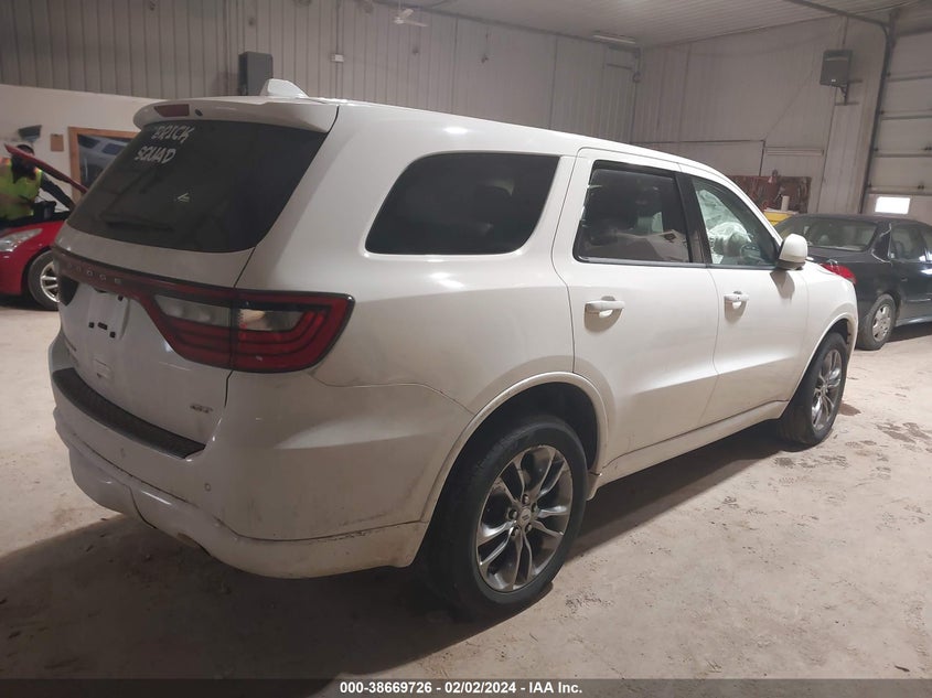 2019 DODGE DURANGO GT AWD - 1C4RDJDG9KC617052