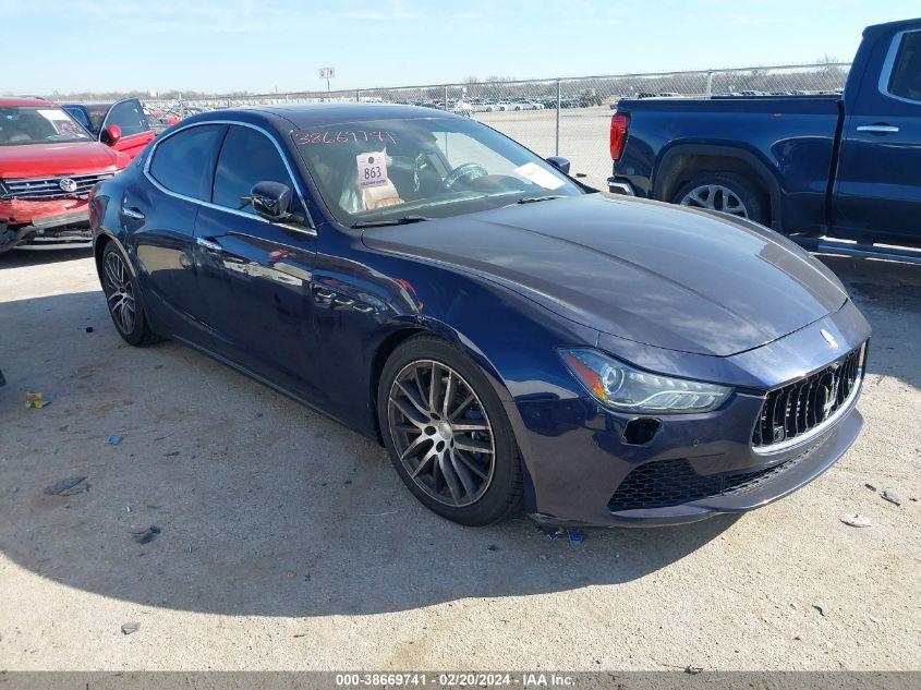 2015 Maserati Ghibli S Q4 VIN: ZAM57RTAXF1146088 Lot: 38669741