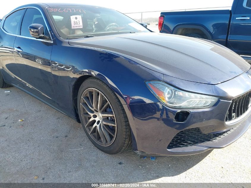 2015 Maserati Ghibli S Q4 VIN: ZAM57RTAXF1146088 Lot: 38669741