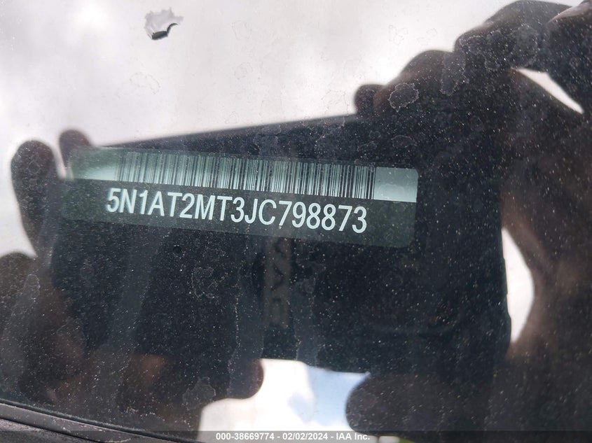 2018 NISSAN ROGUE S/SL - 5N1AT2MT3JC798873