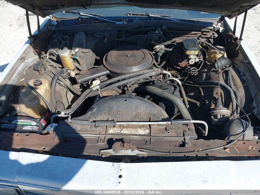 1984 Chevrolet Caprice Classic VIN: 2G1AN69H4E9184155 Lot: 38669826