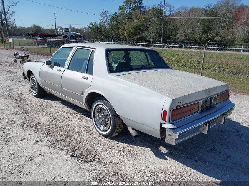 1984 Chevrolet Caprice Classic VIN: 2G1AN69H4E9184155 Lot: 38669826