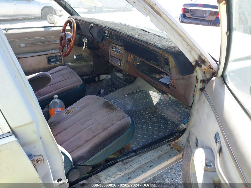 1984 Chevrolet Caprice Classic VIN: 2G1AN69H4E9184155 Lot: 38669826