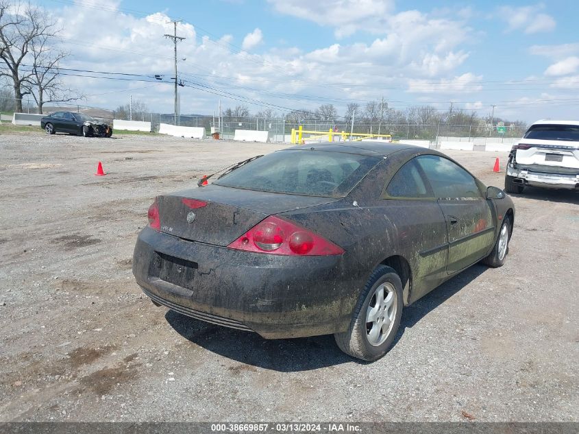 2002 Mercury Cougar I4 Base (100A) VIN: 1ZWFT603525608724 Lot: 38669857