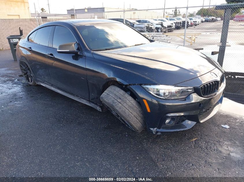 2018 BMW 430I Gran Coupe VIN: WBA4J1C5XJBM11162 Lot: 38669859