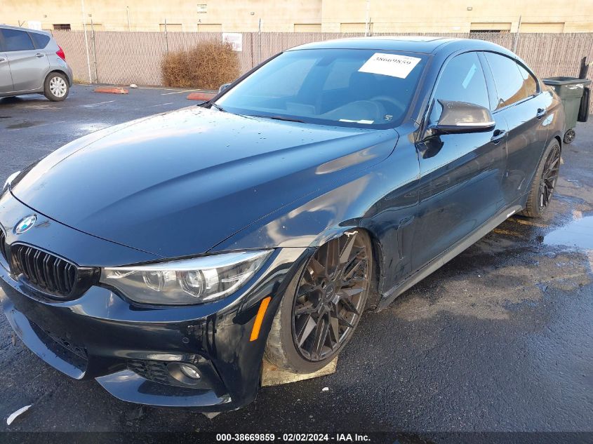 2018 BMW 430I Gran Coupe VIN: WBA4J1C5XJBM11162 Lot: 38669859