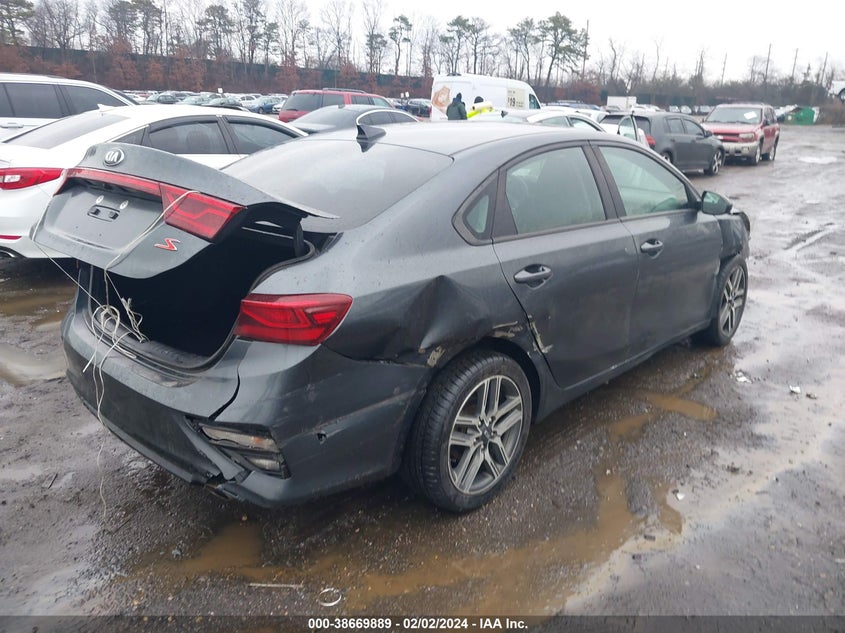 VIN 3KPF34AD4KE020496 2019 KIA FORTE S