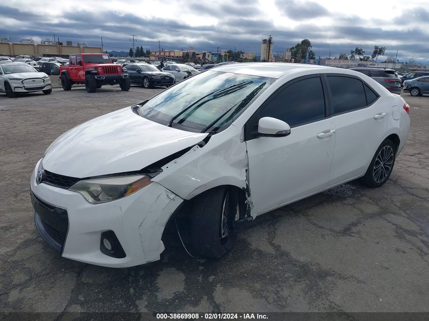 2015 TOYOTA COROLLA S PLUS - 5YFBURHE8FP346989