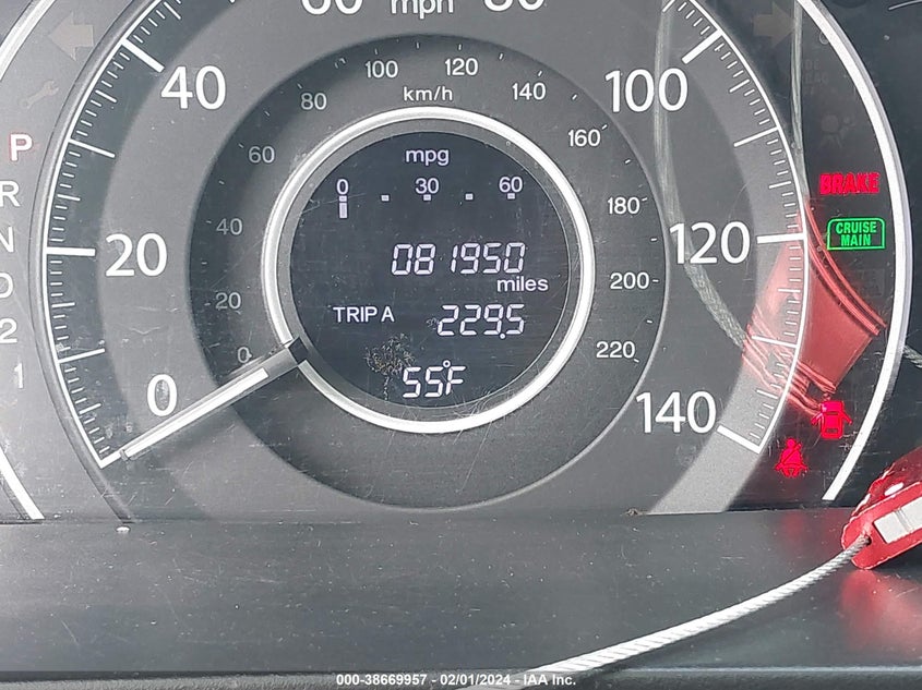 2013 HONDA CR-V LX - 3CZRM3H32DG702618