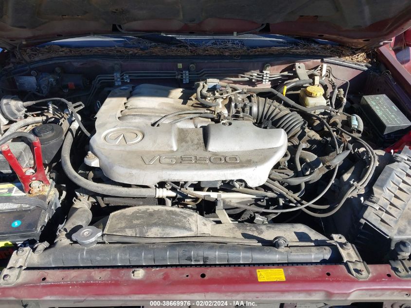 2002 Infiniti Qx4 Luxury VIN: JNRDR09YX2W261300 Lot: 38669976