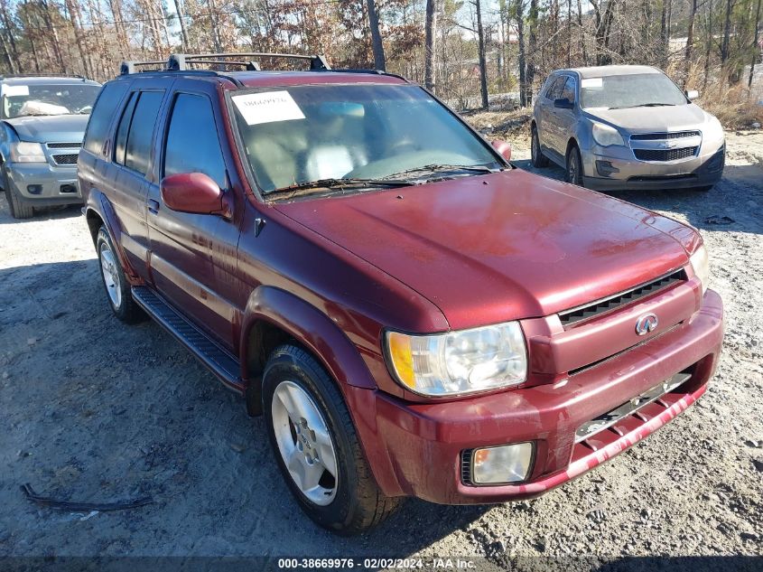 2002 Infiniti Qx4 Luxury VIN: JNRDR09YX2W261300 Lot: 38669976