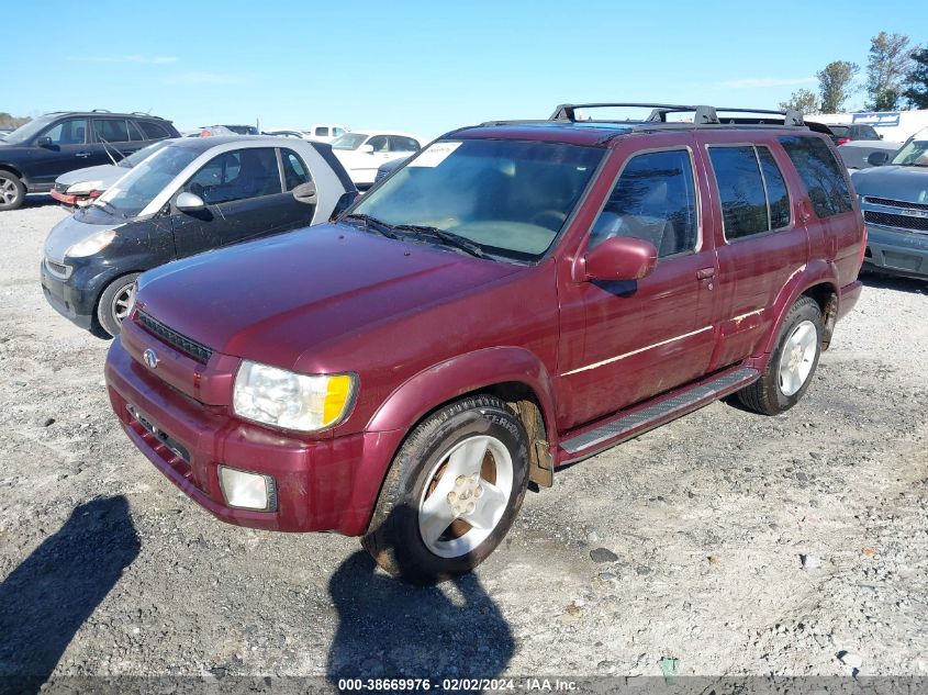 2002 Infiniti Qx4 Luxury VIN: JNRDR09YX2W261300 Lot: 38669976