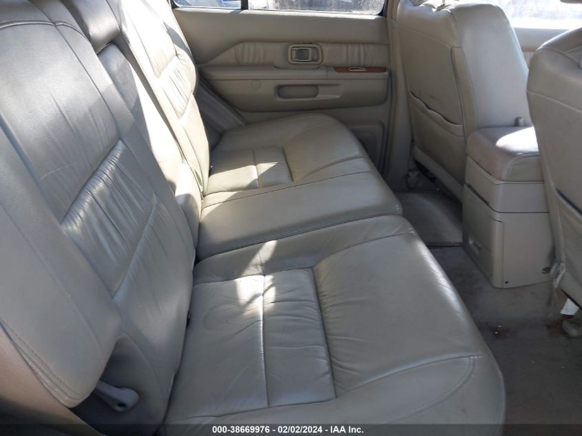 2002 Infiniti Qx4 Luxury VIN: JNRDR09YX2W261300 Lot: 38669976