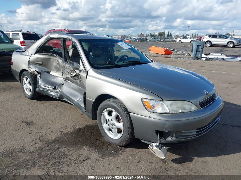 1997 Lexus Es 300 VIN: JT8BF22G8V0051622 Lot: 38669995