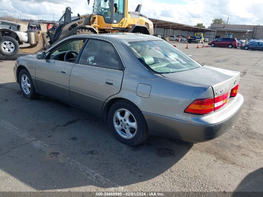 1997 Lexus Es 300 VIN: JT8BF22G8V0051622 Lot: 38669995