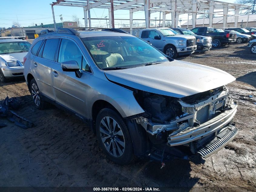 2016 Subaru Outback 2.5I Limited VIN: 4S4BSANC7G3266387 Lot: 38670106