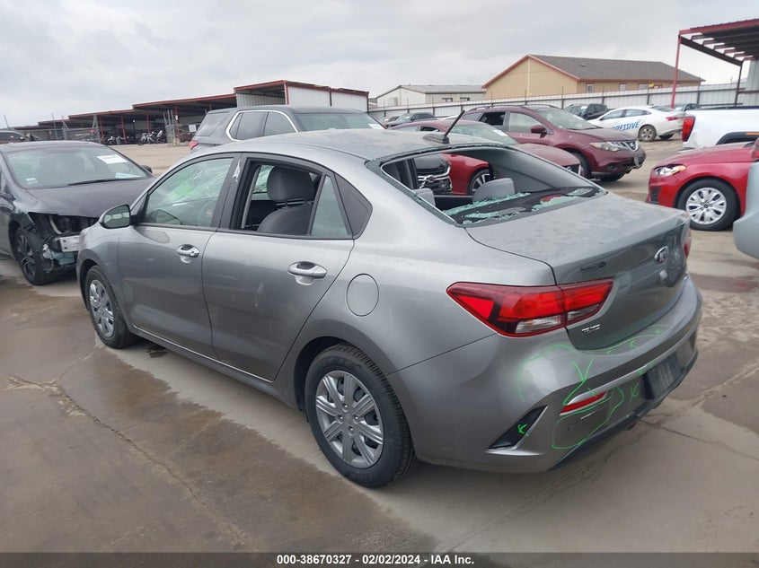 VIN 3KPA24AD1ME391177 2021 KIA RIO LX/S