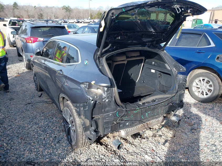 2018 BMW X2 Sdrive28I VIN: WBXYJ3C38JEJ84411 Lot: 38670903