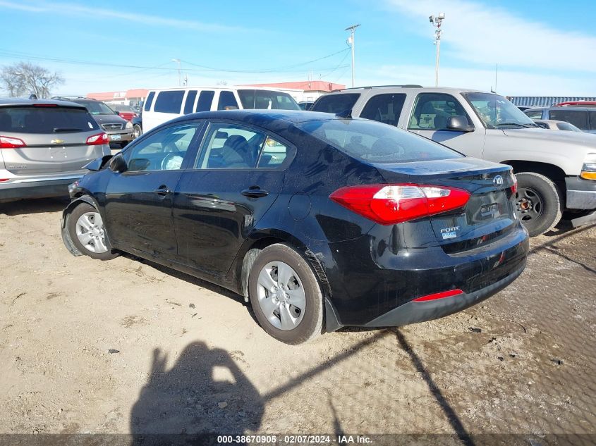 2016 Kia Forte Lx VIN: KNAFX4A67G5570569 Lot: 38670905